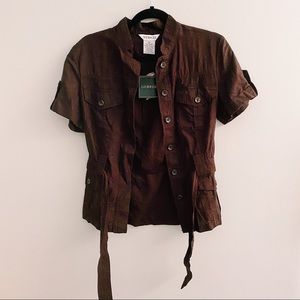 NWT GEORGE Brown Women’s Jacket | Size 8